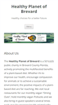 Mobile Screenshot of healthyplanetofbrevard.com